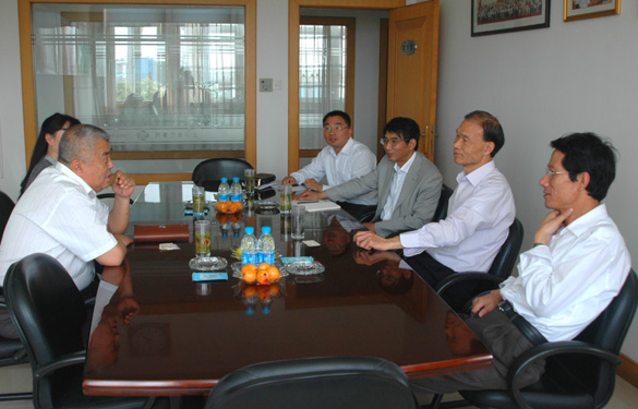 電能（北京）產(chǎn)品認(rèn)證中心首席顧問肖承蔭來(lái)上上集團(tuán)調(diào)研