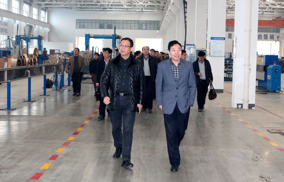 溧陽市工貿(mào)行業(yè)安全生產(chǎn)標(biāo)準(zhǔn)化現(xiàn)場會(huì)在上上集團(tuán)召開