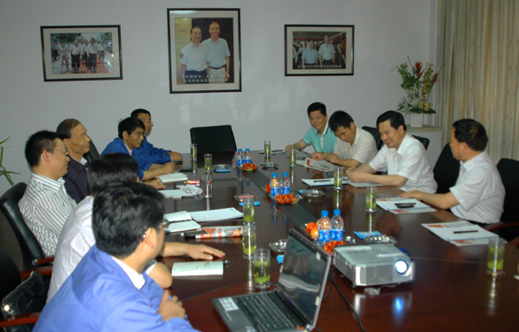 江蘇省、常州市質(zhì)量技術(shù)監(jiān)督局領(lǐng)導(dǎo)來(lái)上上集團(tuán)調(diào)研