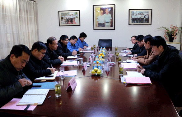 常州市檢驗檢疫局副局長岳小平來上上集團調研